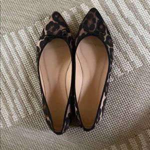 J. Crew cheetah print flats